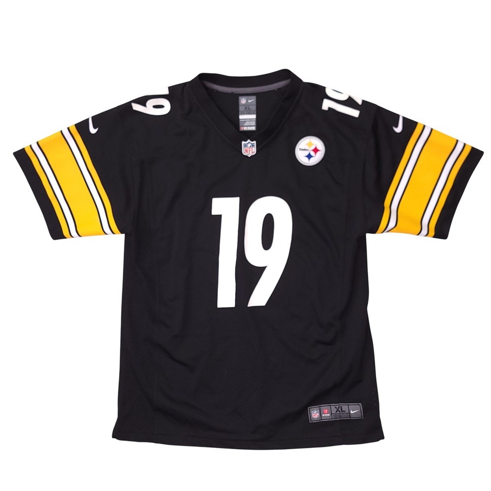 Nike JuJu Smith-Schuster Pittsburgh Steelers NFL Jersey Youth XL Black 19